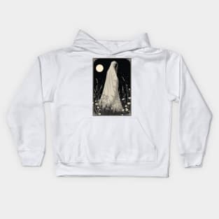 Dark Moon Goddess Kids Hoodie